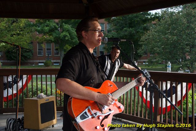 Fourth time's a charm! After three postponements due to weather, Slick Willie and the Kentucky Jellies finally get to perform their brand of rockabilly music at Greenhills Summer Concerts on the Commons