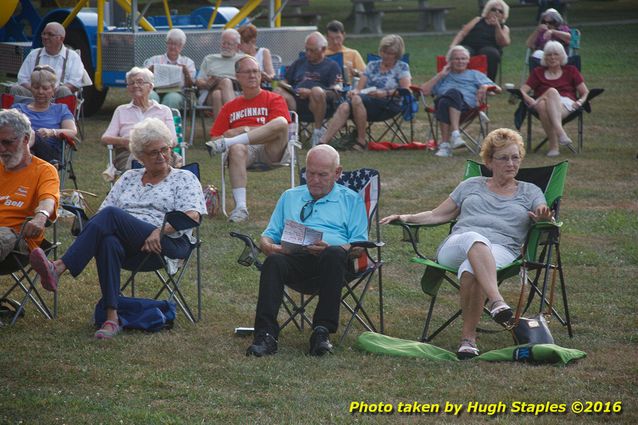 Fourth time's a charm! After three postponements due to weather, Slick Willie and the Kentucky Jellies finally get to perform their brand of rockabilly music at Greenhills Summer Concerts on the Commons