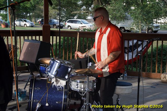 Fourth time's a charm! After three postponements due to weather, Slick Willie and the Kentucky Jellies finally get to perform their brand of rockabilly music at Greenhills Summer Concerts on the Commons