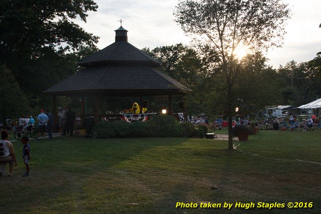 Fourth time's a charm! After three postponements due to weather, Slick Willie and the Kentucky Jellies finally get to perform their brand of rockabilly music at Greenhills Summer Concerts on the Commons