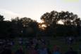 A stunningly beautiful night for a concert, as Robin Lacy and DeZydeco return to Greenhills Summer Concerts on the Commons