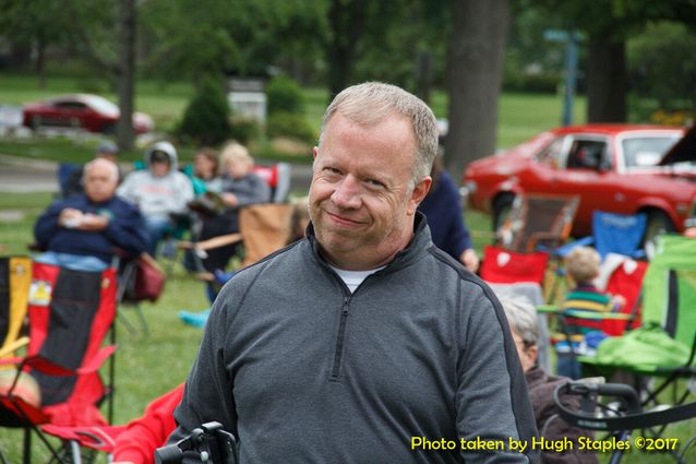 Two Greenhills Traditions in one...Dangerous Jim & The Slims and the Tom Enderle Car Show at Greenhills Summer Concerts on the Commons! And the start of a new tradition  Jim Miller, Sr. Day in Greenhills!!