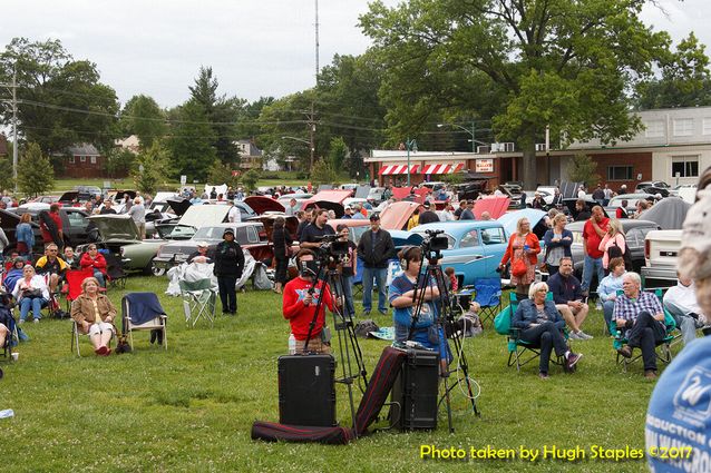 Two Greenhills Traditions in one...Dangerous Jim & The Slims and the Tom Enderle Car Show at Greenhills Summer Concerts on the Commons! And the start of a new tradition  Jim Miller, Sr. Day in Greenhills!!