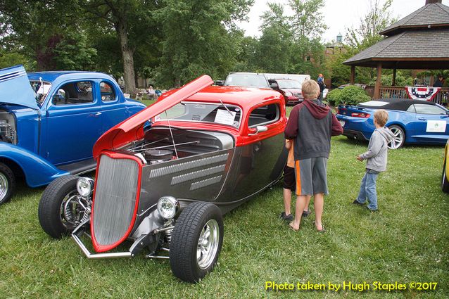 Two Greenhills Traditions in one...Dangerous Jim & The Slims and the Tom Enderle Car Show at Greenhills Summer Concerts on the Commons! And the start of a new tradition  Jim Miller, Sr. Day in Greenhills!!