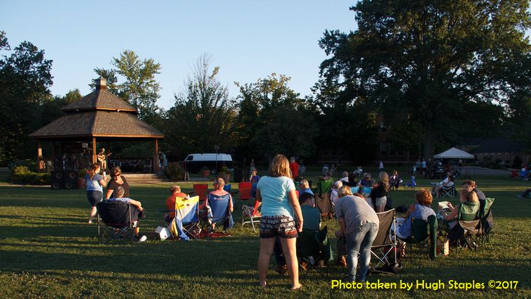 A picture perfect night for a concert; these pics of The Heather Roush Band with special guest Ben Jervis at Greenhills Summer Concerts on the Commons