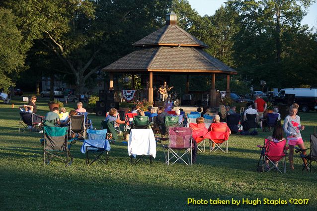 A picture perfect night for a concert; these pics of The Heather Roush Band with special guest Ben Jervis at Greenhills Summer Concerts on the Commons