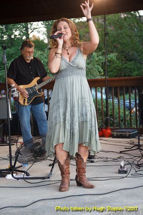 A picture perfect night for a concert; these pics of The Heather Roush Band with special guest Ben Jervis at Greenhills Summer Concerts on the Commons