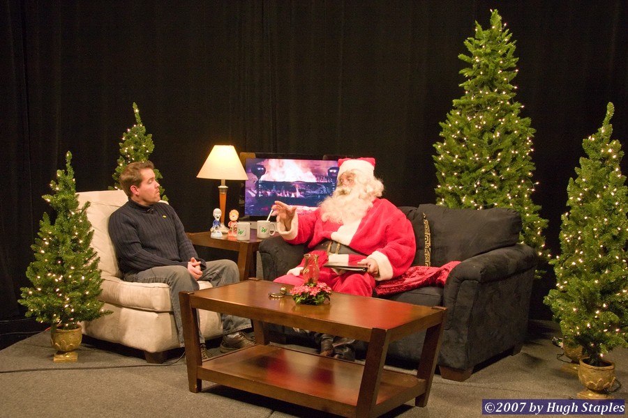 Talking with Santa � Christmas 2007