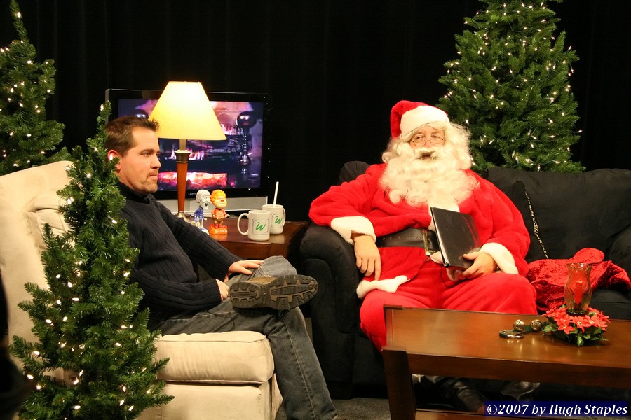 Talking with Santa � Christmas 2007