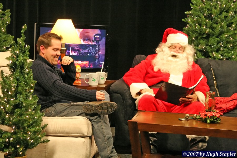 Talking with Santa � Christmas 2007