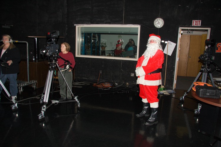 Talking with...<br />Santa Claus