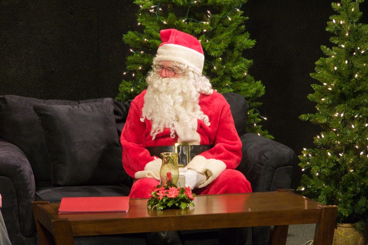 Talking with...<br />Santa Claus