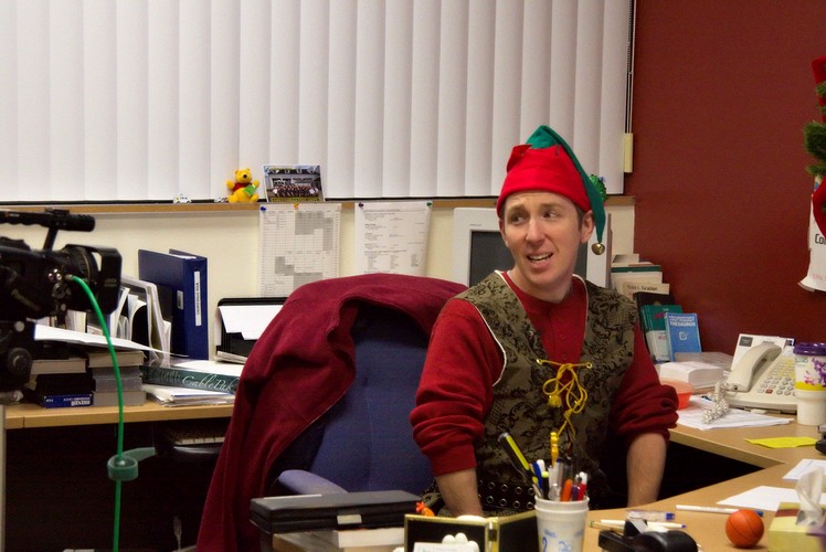 Talking with...<br />Santa Claus