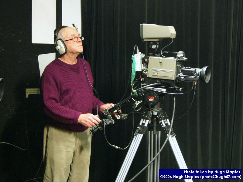 Santa Claus visits Waycross Studio