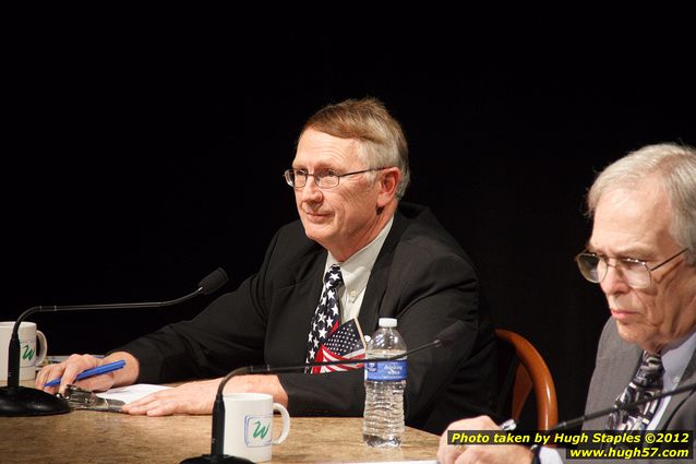 Candidates Jim Berns (L) and Rich Stevenson (Green)