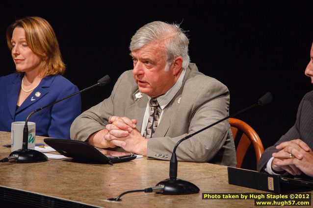 Candidate Robert Ryan (L)