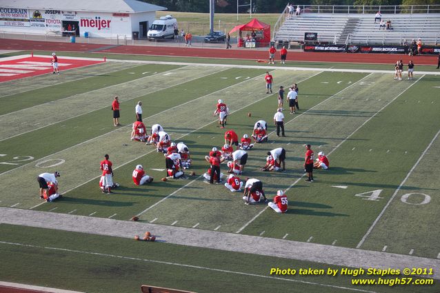 Waycross covers Colerain vs Ryle Football on a very HOT September evening (100 F!)