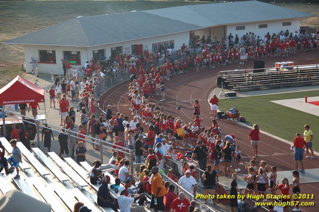 Waycross covers Colerain vs Ryle Football on a very HOT September evening (100 F!)