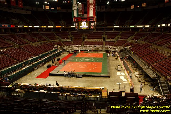 Waycross covers the 2007 State Wrestling Championships at Value City Arena in Columbus, OH