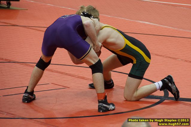 The 2013 Ohio High School Wrestling Tournament in Columbus