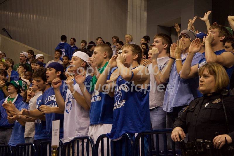 OHSAA Men's Basketball � Regional Final, Cincinnati Region<br />Final Score: St. Xavier 51, Withrow 48