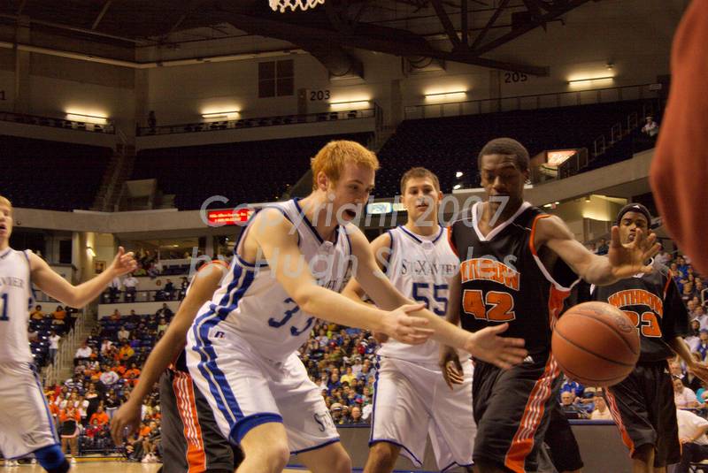 OHSAA Men's Basketball � Regional Final, Cincinnati Region<br />Final Score: St. Xavier 51, Withrow 48
