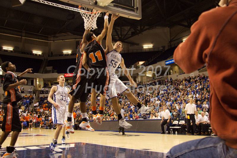 OHSAA Men's Basketball  Regional Final, Cincinnati Region<br />Final Score: St. Xavier 51, Withrow 48