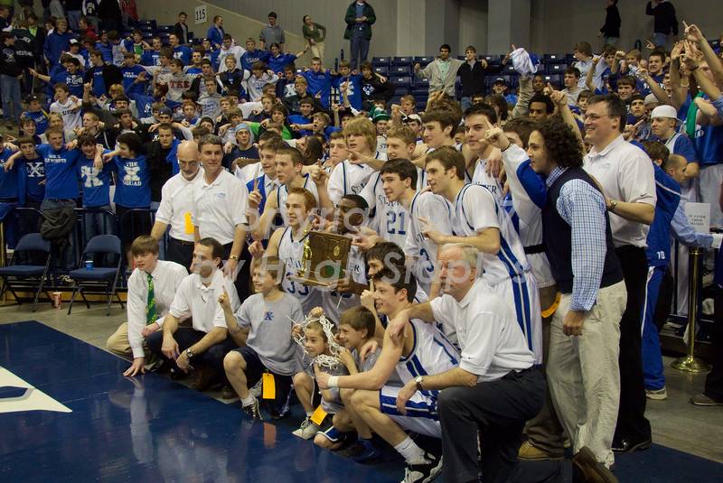 OHSAA Men's Basketball � Regional Final, Cincinnati Region<br />Final Score: St. Xavier 51, Withrow 48