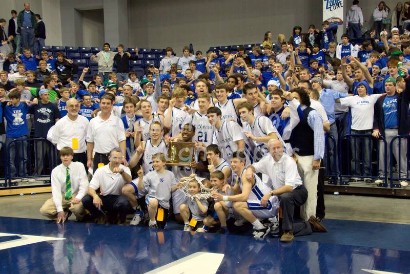 OHSAA Men's Basketball � Regional Final, Cincinnati Region<br />Final Score: St. Xavier 51, Withrow 48