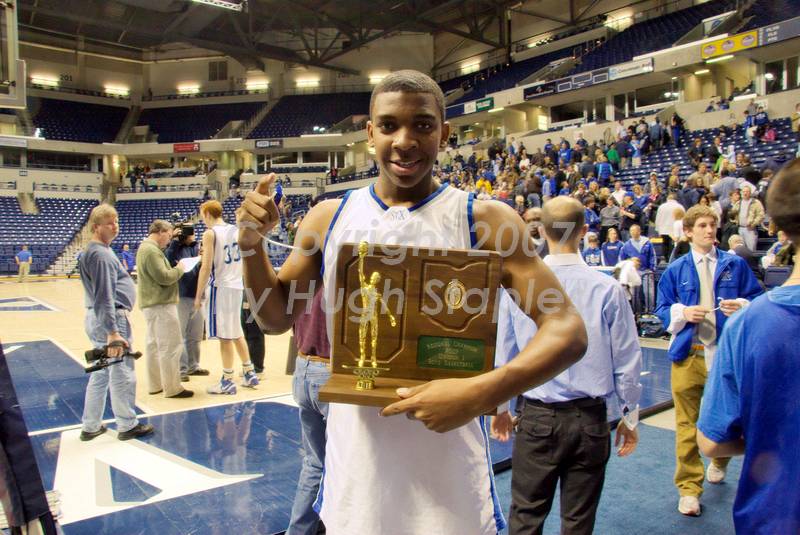 OHSAA Men's Basketball � Regional Final, Cincinnati Region<br />Final Score: St. Xavier 51, Withrow 48
