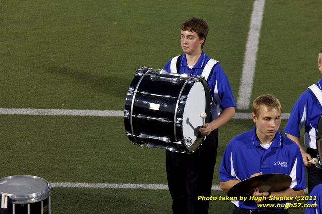 St. X vs. LaSalle battle for "King of the Road"  Pregame and Halftime Marching Band Festivities