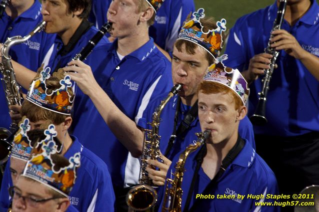 St. X vs. LaSalle battle for "King of the Road"  Pregame and Halftime Marching Band Festivities