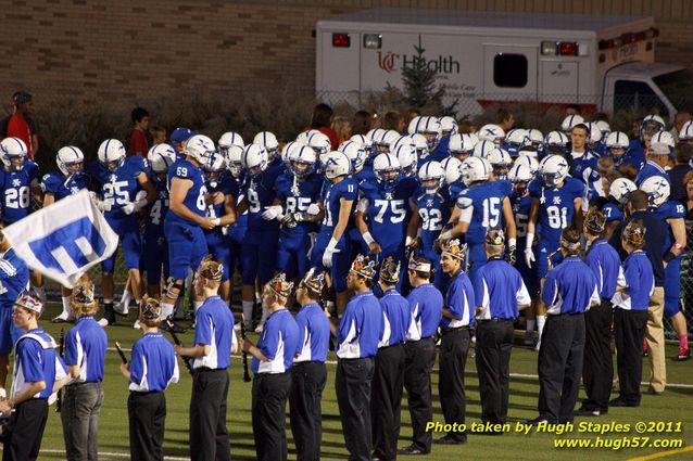 St. X vs. LaSalle battle for "King of the Road"  Pregame and Halftime Marching Band Festivities