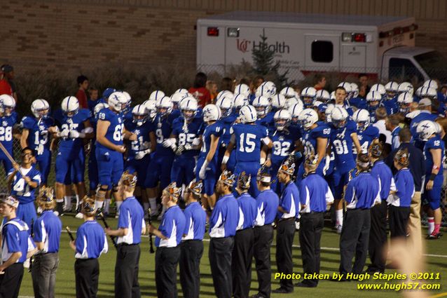 St. X vs. LaSalle battle for "King of the Road"  Pregame and Halftime Marching Band Festivities