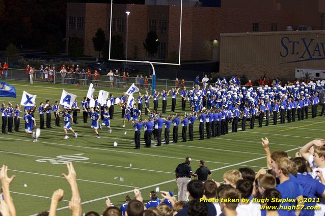 St. X vs. LaSalle battle for "King of the Road"  Pregame and Halftime Marching Band Festivities