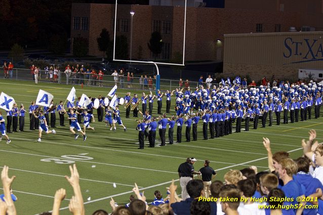 St. X vs. LaSalle battle for "King of the Road"  Pregame and Halftime Marching Band Festivities