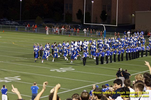 St. X vs. LaSalle battle for "King of the Road"  Pregame and Halftime Marching Band Festivities