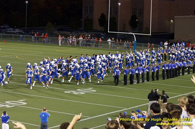 St. X vs. LaSalle battle for "King of the Road"  Pregame and Halftime Marching Band Festivities