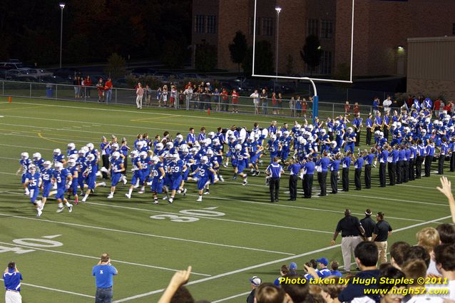 St. X vs. LaSalle battle for "King of the Road"  Pregame and Halftime Marching Band Festivities