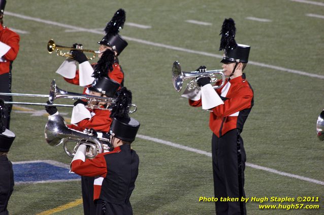 St. X vs. LaSalle battle for "King of the Road"  Pregame and Halftime Marching Band Festivities