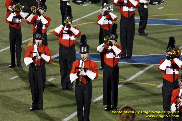 St. X vs. LaSalle battle for "King of the Road"  Pregame and Halftime Marching Band Festivities