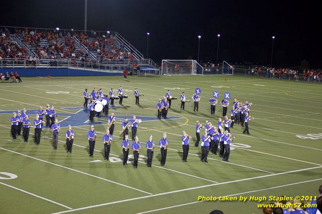 St. X vs. LaSalle battle for "King of the Road"  Pregame and Halftime Marching Band Festivities