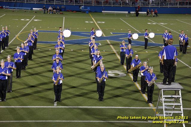 St. X vs. LaSalle battle for "King of the Road"  Pregame and Halftime Marching Band Festivities