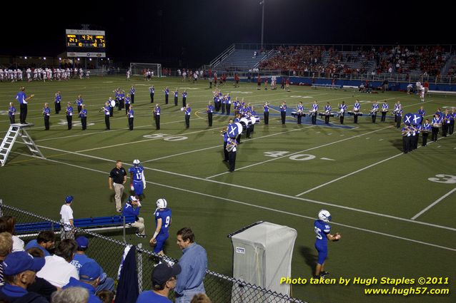 St. X vs. LaSalle battle for "King of the Road"  Pregame and Halftime Marching Band Festivities