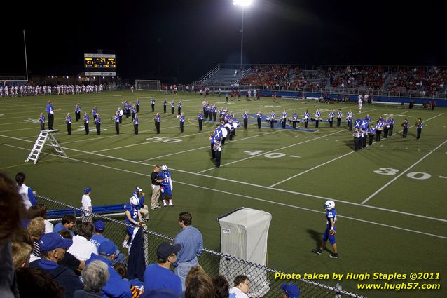 St. X vs. LaSalle battle for "King of the Road"  Pregame and Halftime Marching Band Festivities