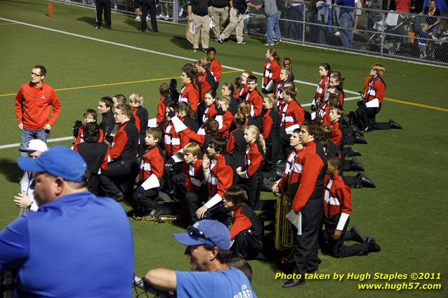 St. X vs. LaSalle battle for "King of the Road"  Pregame and Halftime Marching Band Festivities