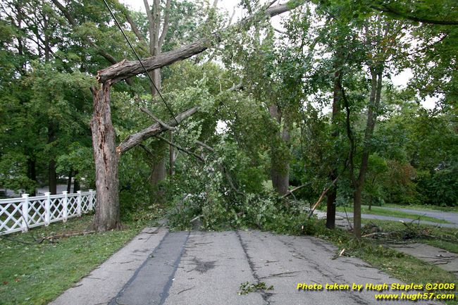 In front of my house