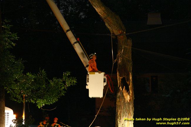 Tree cleanup in front of my house � 4� days later