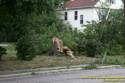 In front of Chip Halbauer's house