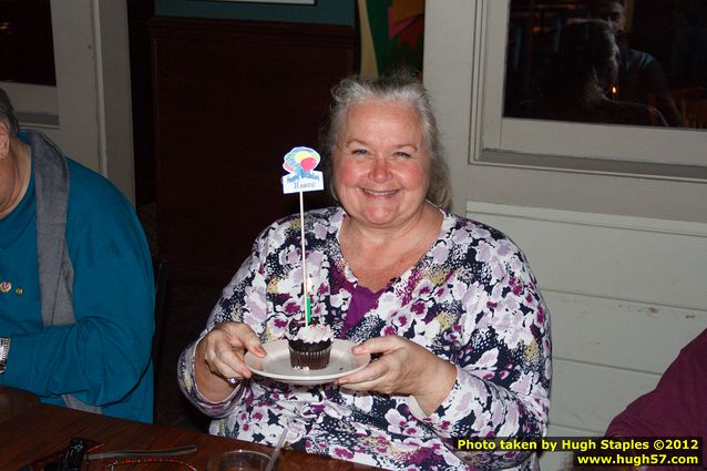 Bozinis celebrate the birthdays of Ginny, Margie and Nancy